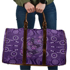 Purple Butterfly Spirit Travel Bag Australian Epilepsy Awareness - Aussie Hoodie