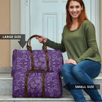 Purple Butterfly Spirit Travel Bag Australian Epilepsy Awareness - Aussie Hoodie