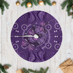Purple Butterfly Spirit Tree Skirt Australian Epilepsy Awareness - Aussie Hoodie
