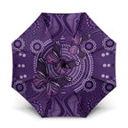Purple Butterfly Spirit Umbrella Australian Epilepsy Awareness - Aussie Hoodie