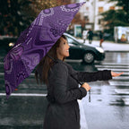 Purple Butterfly Spirit Umbrella Australian Epilepsy Awareness - Aussie Hoodie