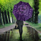 Purple Butterfly Spirit Umbrella Australian Epilepsy Awareness - Aussie Hoodie