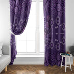 Purple Butterfly Spirit Window Curtain Australian Epilepsy Awareness - Aussie Hoodie