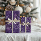 Purple Butterfly Spirit Wrapping Paper Australian Epilepsy Awareness - Aussie Hoodie