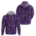Purple Butterfly Spirit Zip Hoodie Australian Epilepsy Awareness - Aussie Hoodie