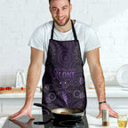 Purple Dragonfly Aboriginal of Hope Apron Australian Epilepsy Awareness - Aussie Hoodie