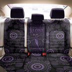 Purple Dragonfly Aboriginal of Hope Back Car Seat Cover Australian Epilepsy Awareness - Aussie Hoodie