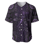 Purple Dragonfly Aboriginal of Hope Baseball Jersey Australian Epilepsy Awareness - Aussie Hoodie
