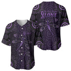 Purple Dragonfly Aboriginal of Hope Baseball Jersey Australian Epilepsy Awareness - Aussie Hoodie