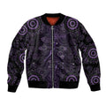 Purple Dragonfly Aboriginal of Hope Bomber Jacket Australian Epilepsy Awareness - Aussie Hoodie