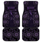 Purple Dragonfly Aboriginal of Hope Car Mats Australian Epilepsy Awareness - Aussie Hoodie