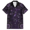 Purple Dragonfly Aboriginal of Hope Hawaiian Shirt Australian Epilepsy Awareness - Aussie Hoodie