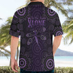 Purple Dragonfly Aboriginal of Hope Hawaiian Shirt Australian Epilepsy Awareness - Aussie Hoodie