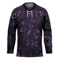 Purple Dragonfly Aboriginal of Hope Hockey Jersey Australian Epilepsy Awareness - Aussie Hoodie