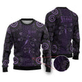 Purple Dragonfly Aboriginal of Hope Ugly Christmas Sweater Australian Epilepsy Awareness - Aussie Hoodie