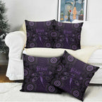 Purple Dragonfly Aboriginal of Hope Pillow Cover Australian Epilepsy Awareness - Aussie Hoodie