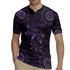 Purple Dragonfly Aboriginal of Hope Rugby Jersey Australian Epilepsy Awareness - Aussie Hoodie