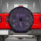 Purple Dragonfly Aboriginal of Hope Spare Tire Cover Australian Epilepsy Awareness - Aussie Hoodie