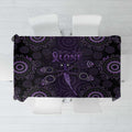 Purple Dragonfly Aboriginal of Hope Tablecloth Australian Epilepsy Awareness - Aussie Hoodie