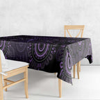 Purple Dragonfly Aboriginal of Hope Tablecloth Australian Epilepsy Awareness - Aussie Hoodie