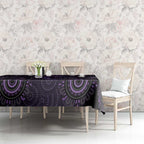 Purple Dragonfly Aboriginal of Hope Tablecloth Australian Epilepsy Awareness - Aussie Hoodie
