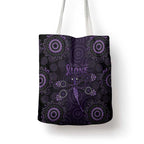 Purple Dragonfly Aboriginal of Hope Tote Bag Australian Epilepsy Awareness - Aussie Hoodie