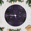 Purple Dragonfly Aboriginal of Hope Tree Skirt Australian Epilepsy Awareness - Aussie Hoodie