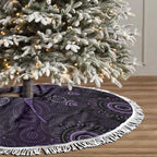 Purple Dragonfly Aboriginal of Hope Tree Skirt Australian Epilepsy Awareness - Aussie Hoodie