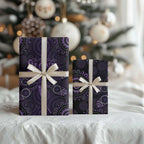 Purple Dragonfly Aboriginal of Hope Wrapping Paper Australian Epilepsy Awareness - Aussie Hoodie