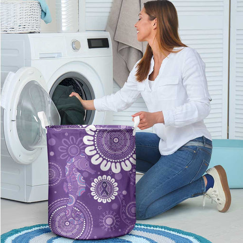 Sea Horse Australia Epilepsy Awareness Laundry Basket - Aussie Hoodie