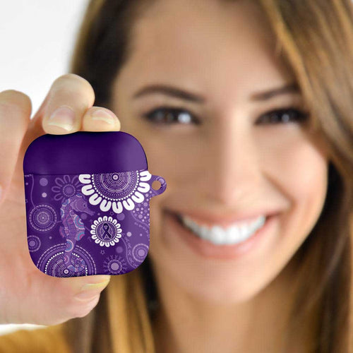 Sea Horse Australia Epilepsy Awareness AirPods Case - Aussie Hoodie