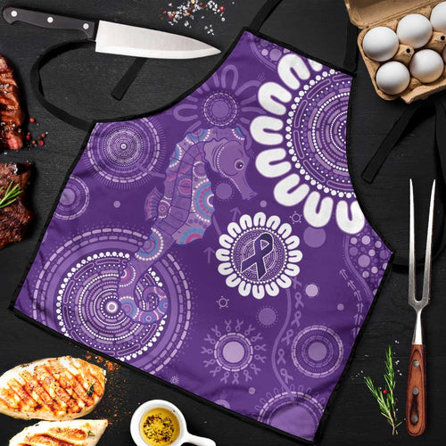 Sea Horse Australia Epilepsy Awareness Apron - Aussie Hoodie