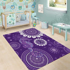 Sea Horse Australia Epilepsy Awareness Area Rug - Aussie Hoodie