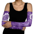 Sea Horse Australia Epilepsy Awareness Arm Sleeves - Aussie Hoodie