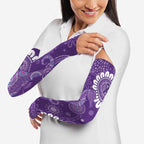 Sea Horse Australia Epilepsy Awareness Arm Sleeves - Aussie Hoodie