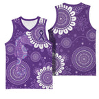 Sea Horse Australia Epilepsy Awareness Basketball Jersey - Aussie Hoodie