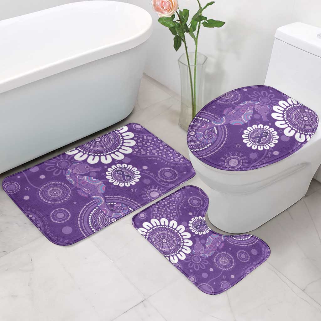 Sea Horse Australia Epilepsy Awareness Bathroom Set - Aussie Hoodie