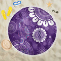 Sea Horse Australia Epilepsy Awareness Beach Blanket - Aussie Hoodie