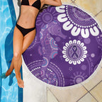 Sea Horse Australia Epilepsy Awareness Beach Blanket - Aussie Hoodie