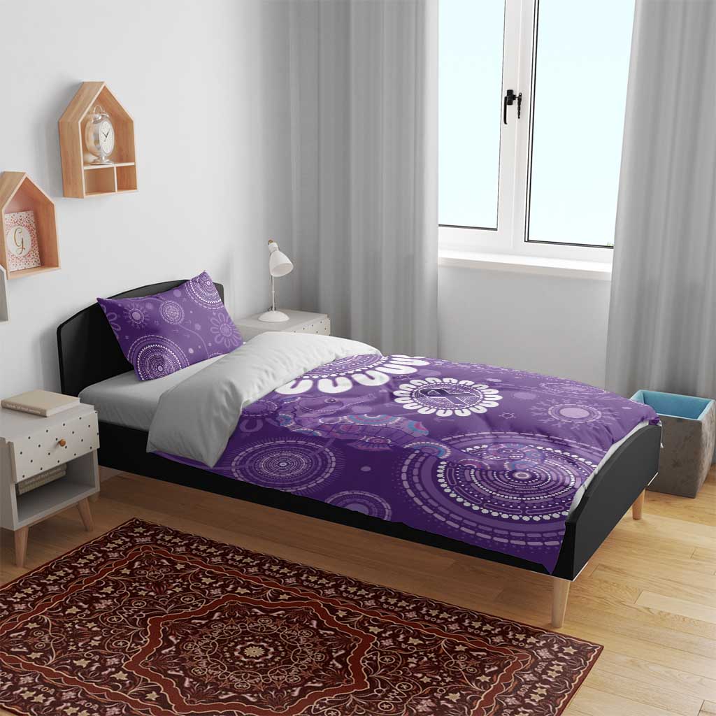 Sea Horse Australia Epilepsy Awareness Bedding Set - Aussie Hoodie
