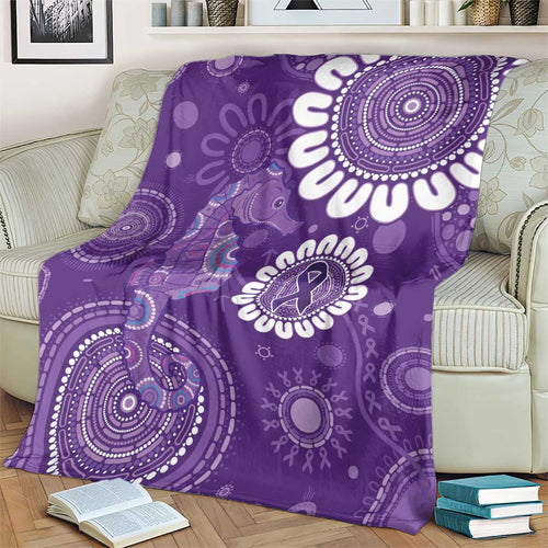 Sea Horse Australia Epilepsy Awareness Blanket - Aussie Hoodie