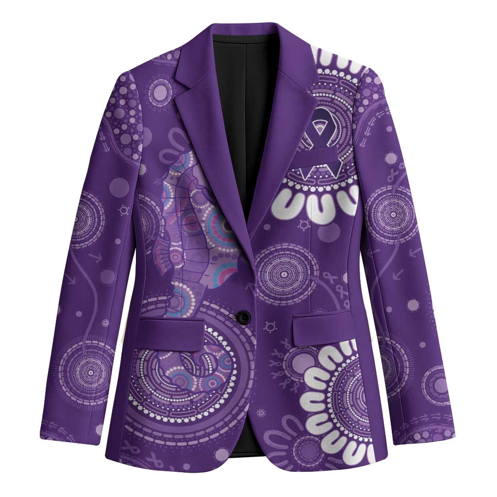 Sea Horse Australia Epilepsy Awareness Blazer - Aussie Hoodie