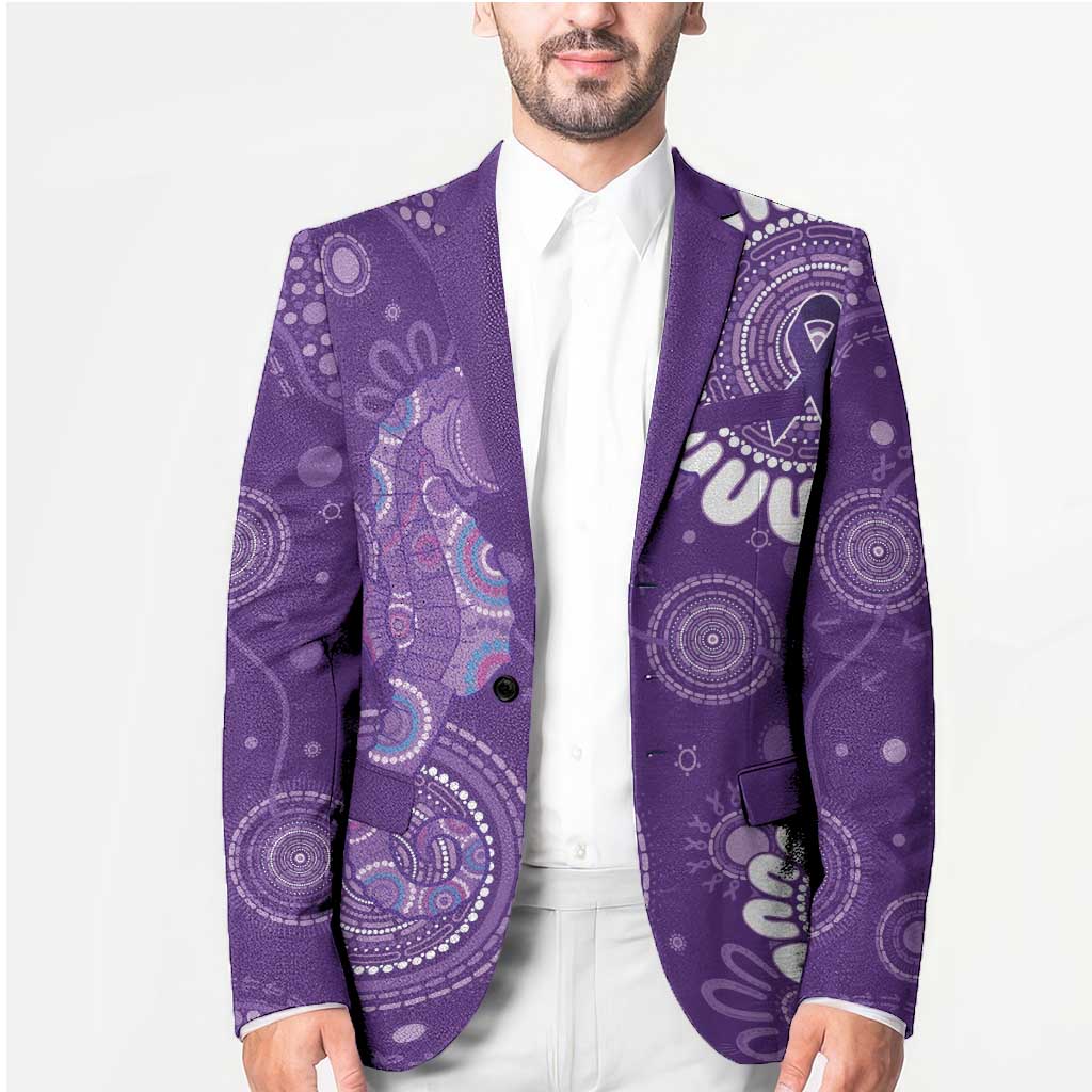 Sea Horse Australia Epilepsy Awareness Blazer - Aussie Hoodie