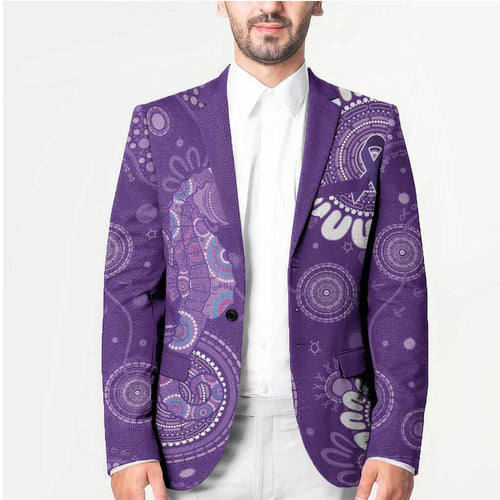 Sea Horse Australia Epilepsy Awareness Blazer - Aussie Hoodie
