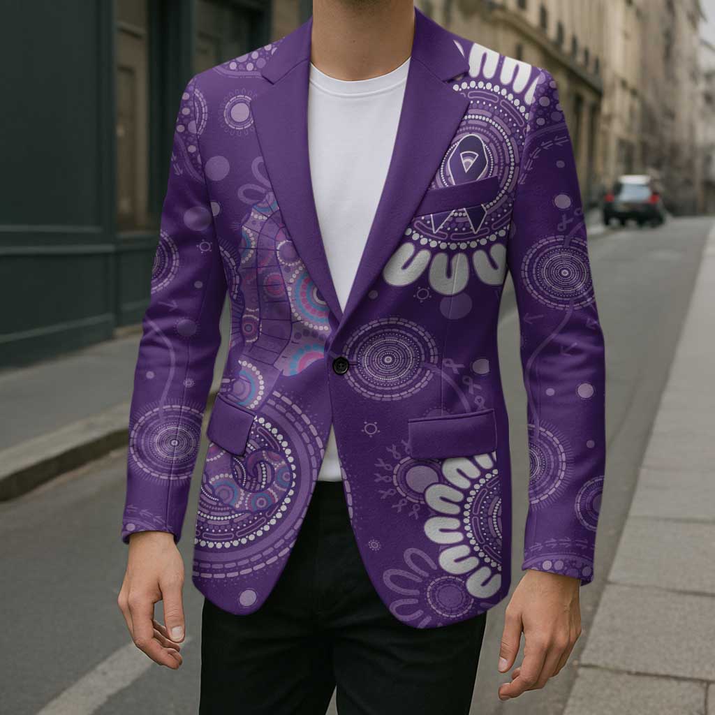 Sea Horse Australia Epilepsy Awareness Blazer - Aussie Hoodie