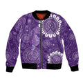 Sea Horse Australia Epilepsy Awareness Bomber Jacket - Aussie Hoodie