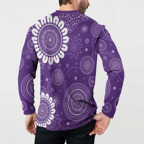 Sea Horse Australia Epilepsy Awareness Button Sweatshirt - Aussie Hoodie