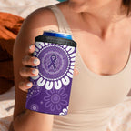 Sea Horse Australia Epilepsy Awareness 4 in 1 Can Cooler Tumbler - Aussie Hoodie