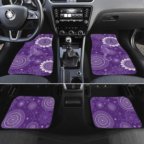 Sea Horse Australia Epilepsy Awareness Car Mats - Aussie Hoodie