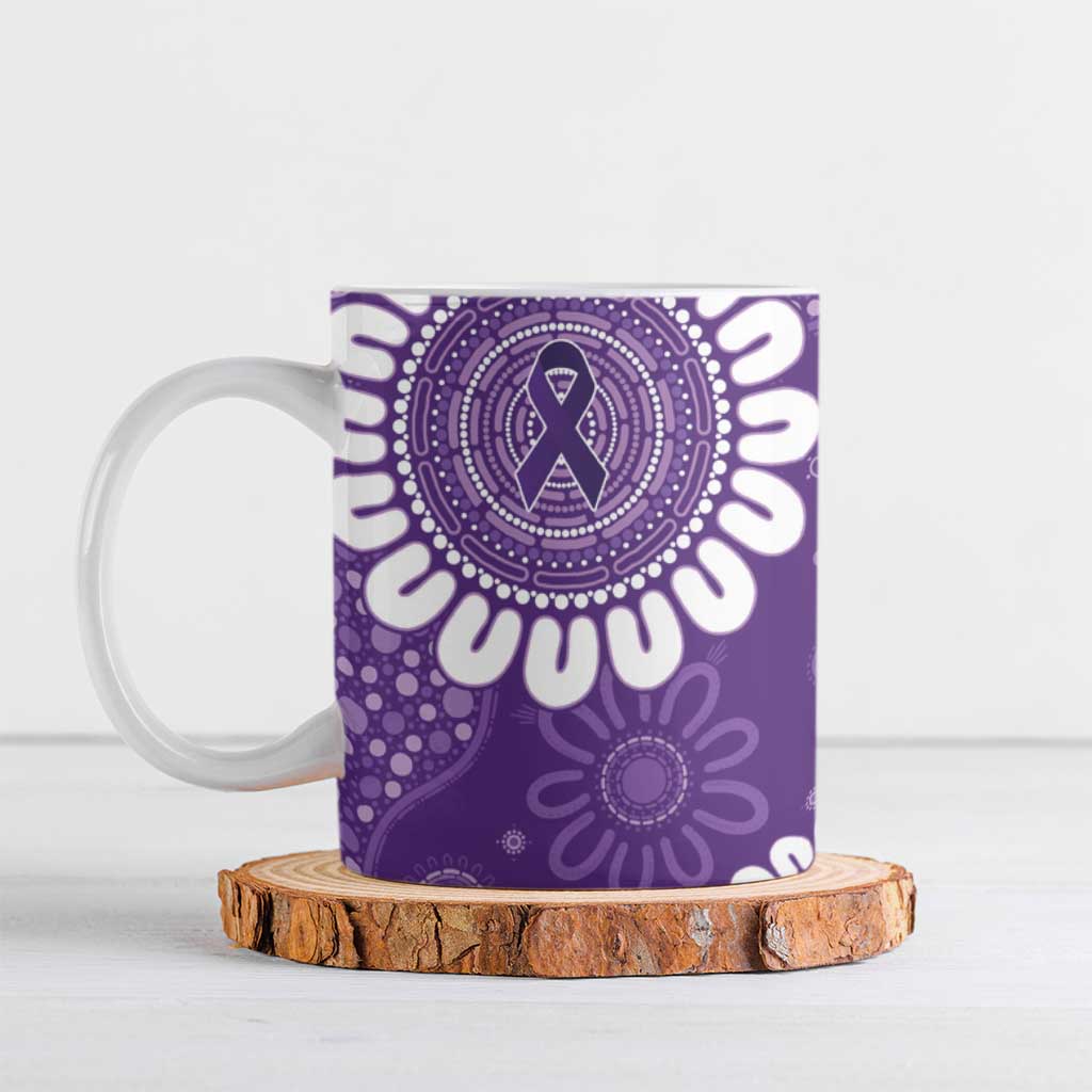 Sea Horse Australia Epilepsy Awareness Ceramic Mug - Aussie Hoodie